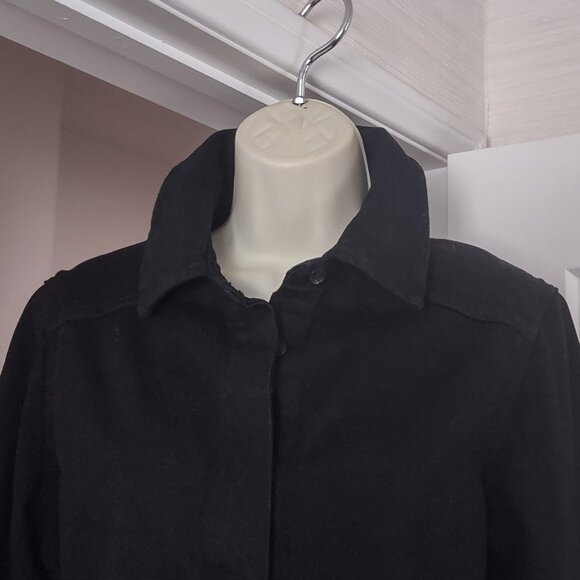 NWT ZARA SLIM DENIM SHIRT ZW COLLECTION - MEDIUM.  Never Worn - Picture 12 of 13